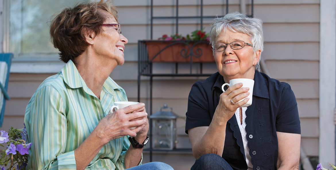 Chatting neighbours