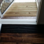 Photo of internal rubber wedge & external timber ramp